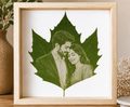 Your Photo on Natural Leaf