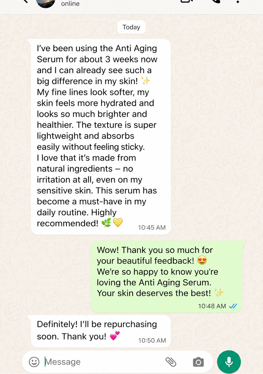 Anti Aging Serum | Hydration Serum for Wrinkles for Men & Women | Day Night